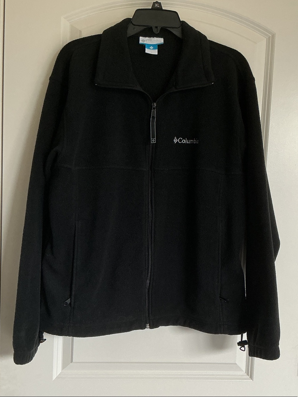 Columbia Men's Black Full-Zip Fleece Jacket